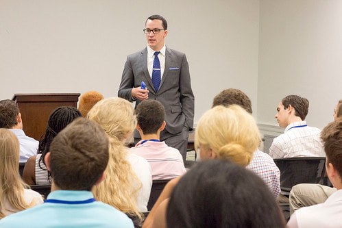 Jimmy Fremgen in his early teaching career